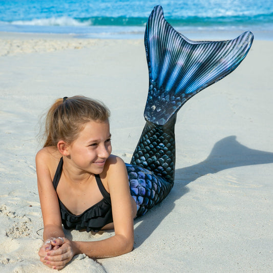 Barracuda Black Mermaid Tail Only