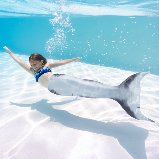 New Great White Shark Fantasy Starter Tail with Monofin