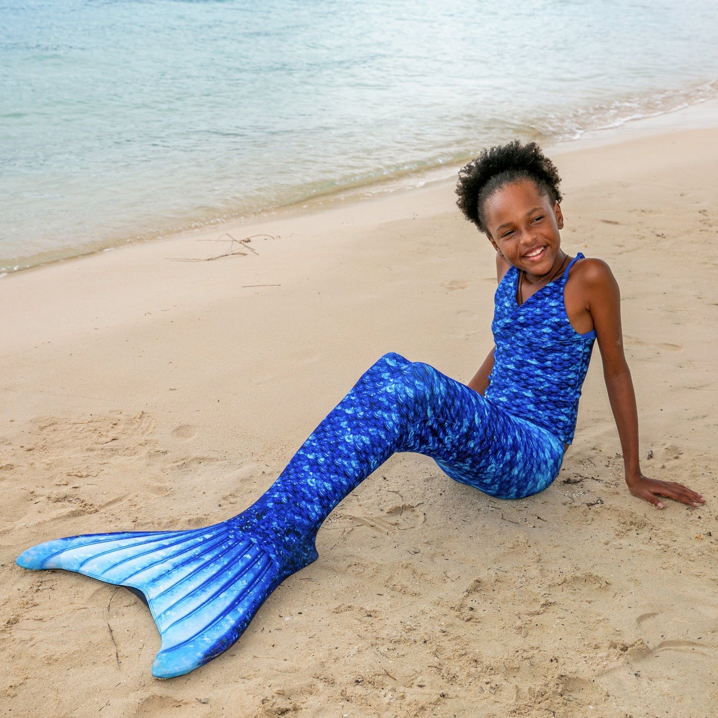 Arctic Blue Mermaid Tail - w/MF (Z)