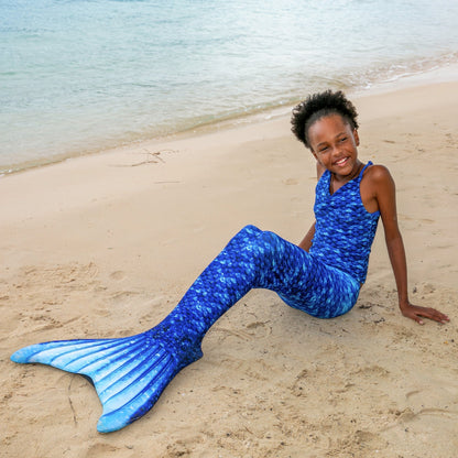 Arctic Blue Mermaid Tail - w/MF (Z)