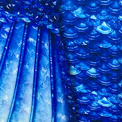 Arctic Blue Mermaid Tail - w/MF (Z)